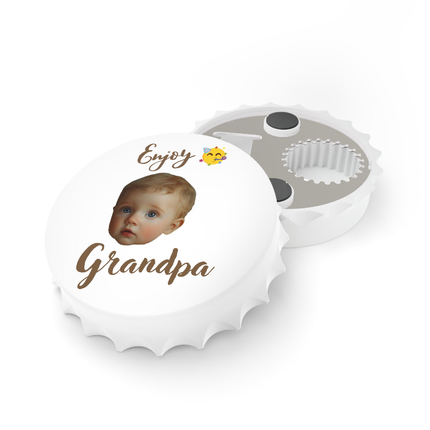 Bottle Opener Photo Grandpa