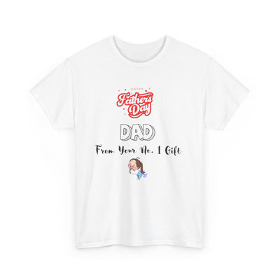 Dad First Fathers Day Tshirt