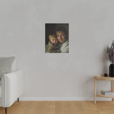 Photo Mom Matte Canvas, Stretched, 0.75"