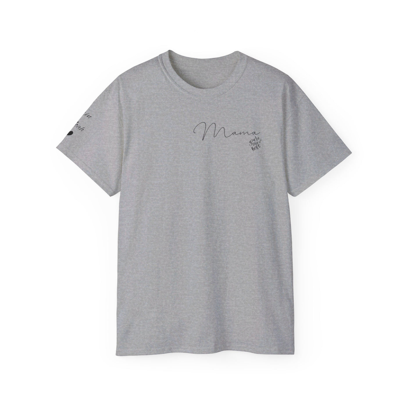 Mama Tshirt Sleeves Personalized