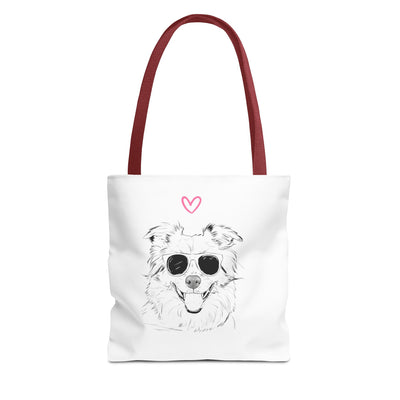 Border Collie Tote Bag