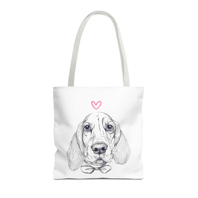 Basset Hound Tote Bag