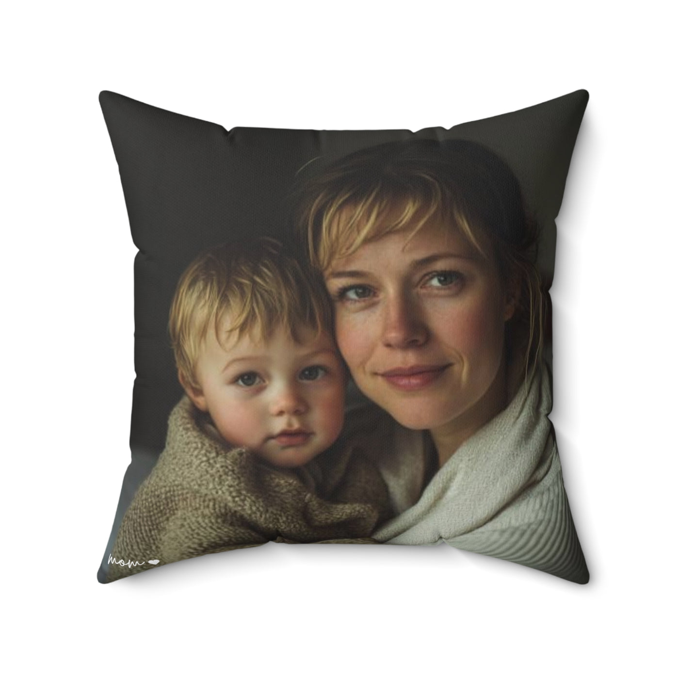 Personalized Photo Mom Pillow