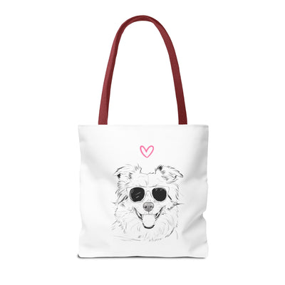 Border Collie Tote Bag