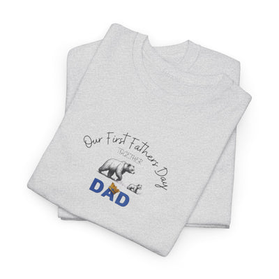 Personalized Shirt, First Fathers Day Shirt, Gift For Dads