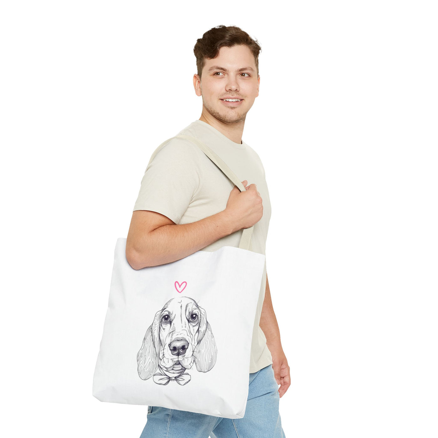 Basset Hound Tote Bag