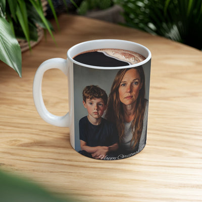 3 Photo Mug Happy Christmas Mom Mug Gift