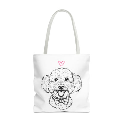 Poodle Tote Bag