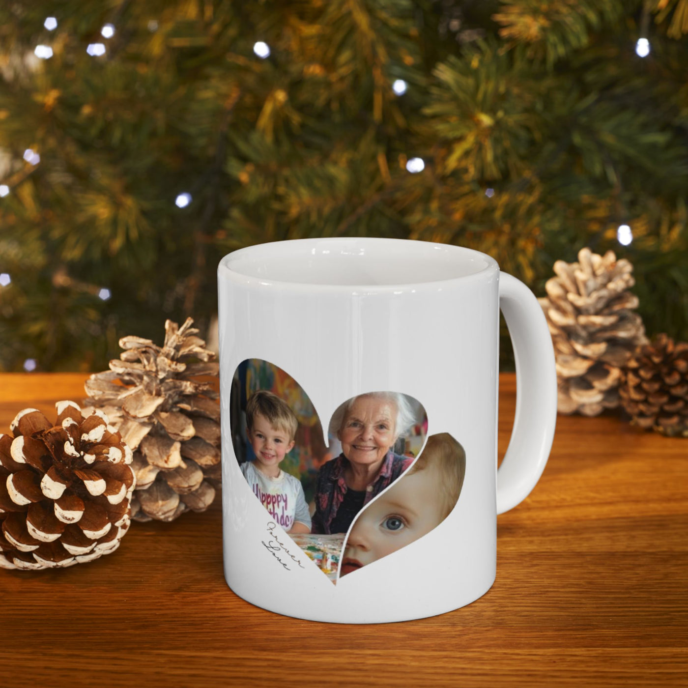 Grandmothers Photo Mug x 2 photos per mug