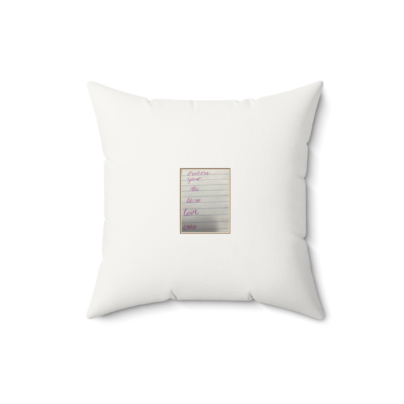 Personalized Photo & Personalized Message Grandma Pillow