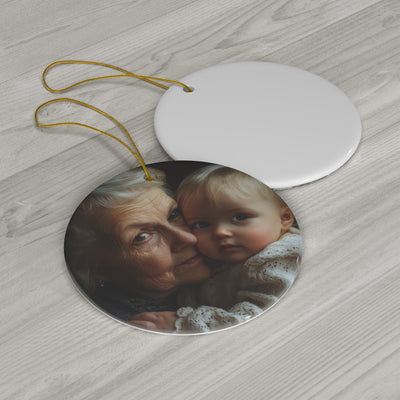 Grandma Custom Photo Ornament