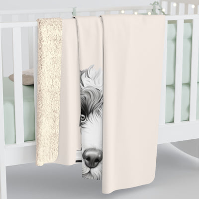 Sheepdog Sherpa Fleece Blanket