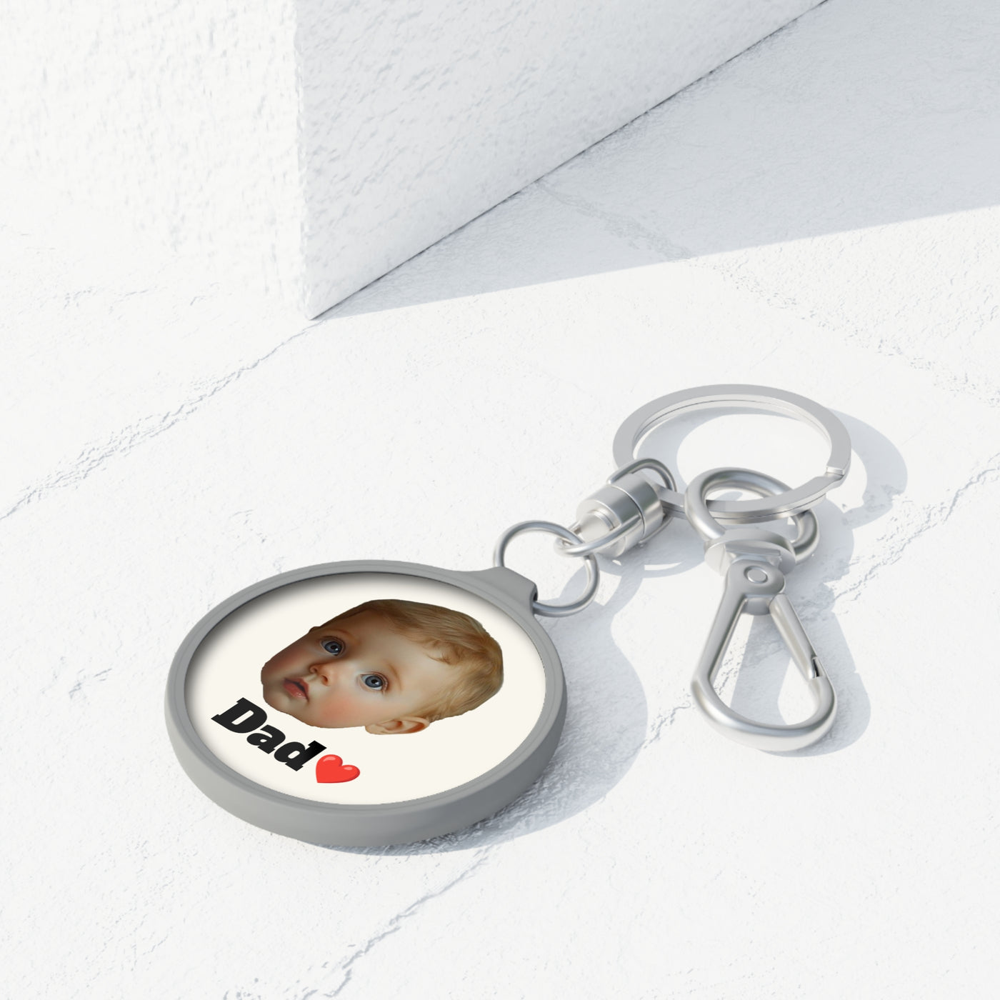 Personalized Keyring Tag Dad