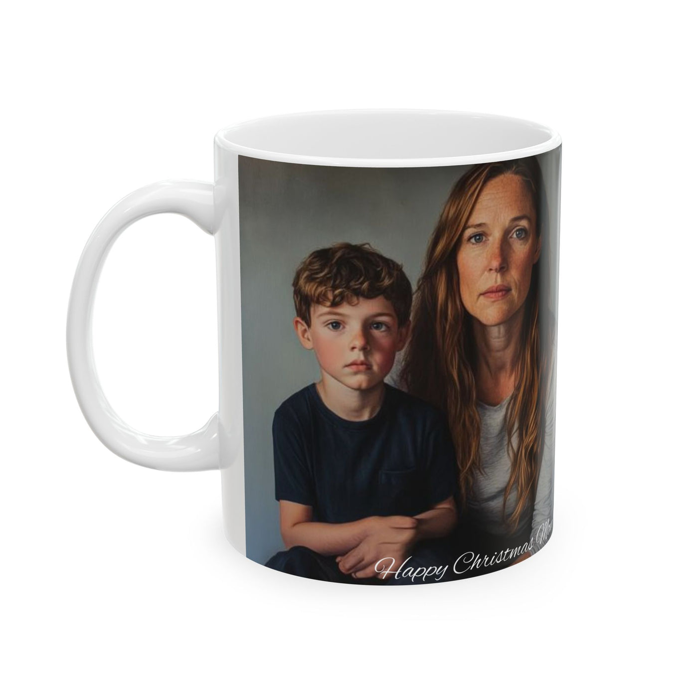 3 Photo Mug Happy Christmas Mom Mug Gift