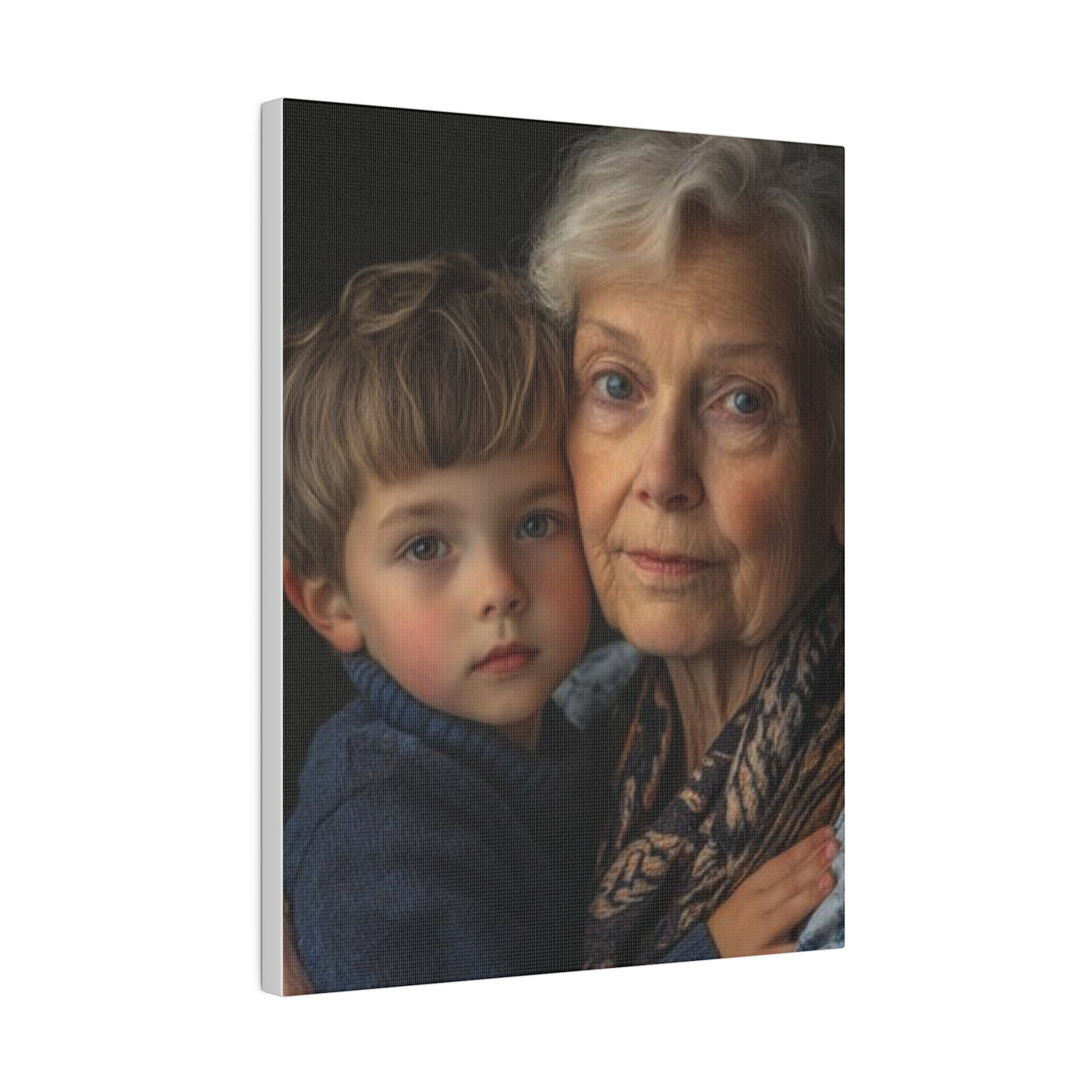 Photo Grandma Matte Canvas, Stretched, 0.75"