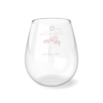 Personalized First Mothers Day Glass