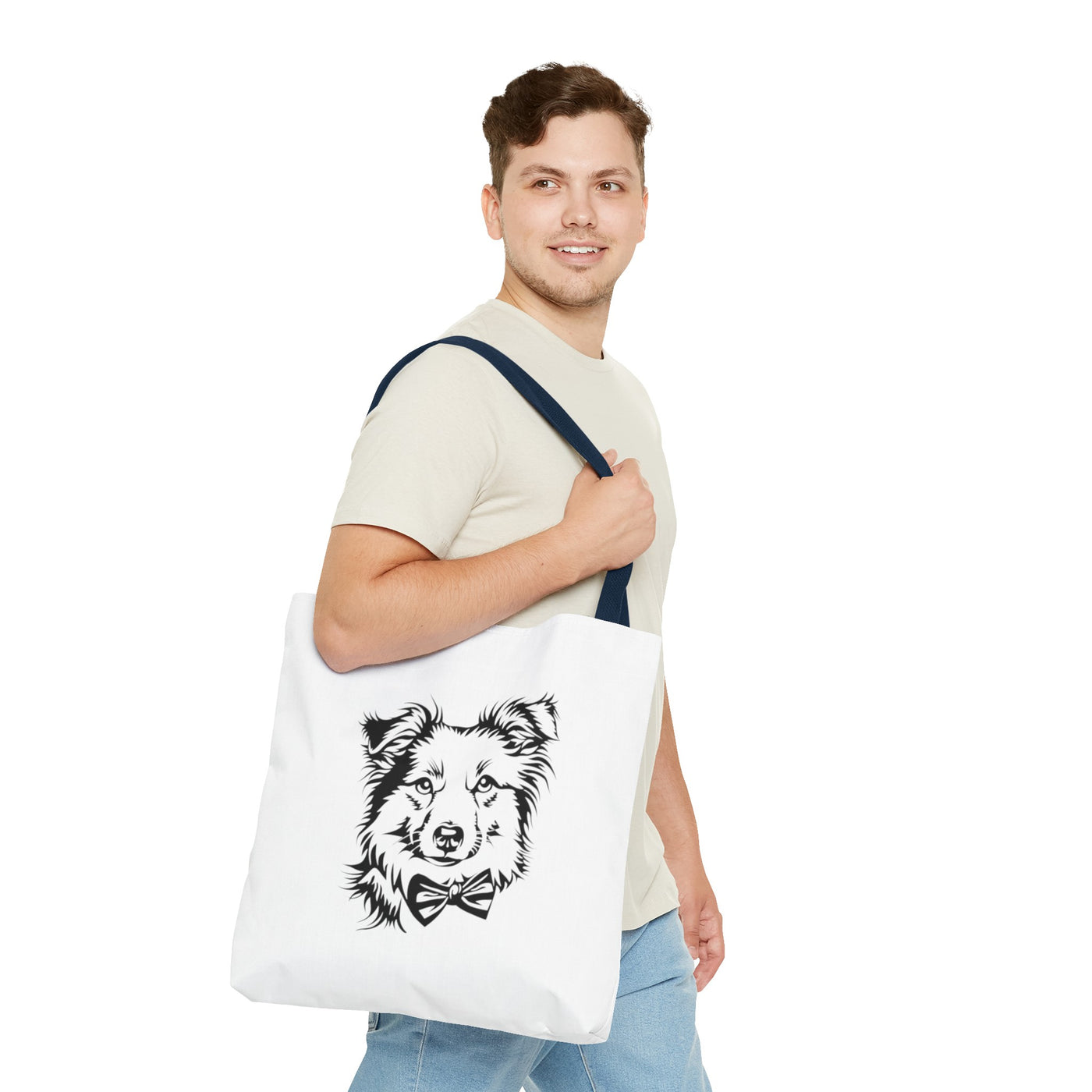 Border Collie Tote Bag