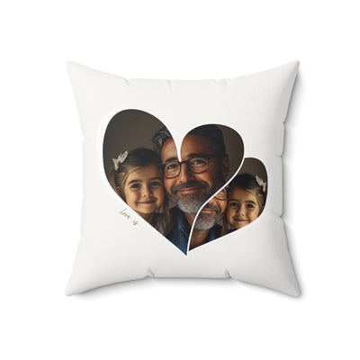 Photo Pillow, Dad Present, Personalized Pillow