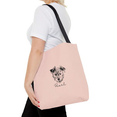 Pet Portrait Tote Bag