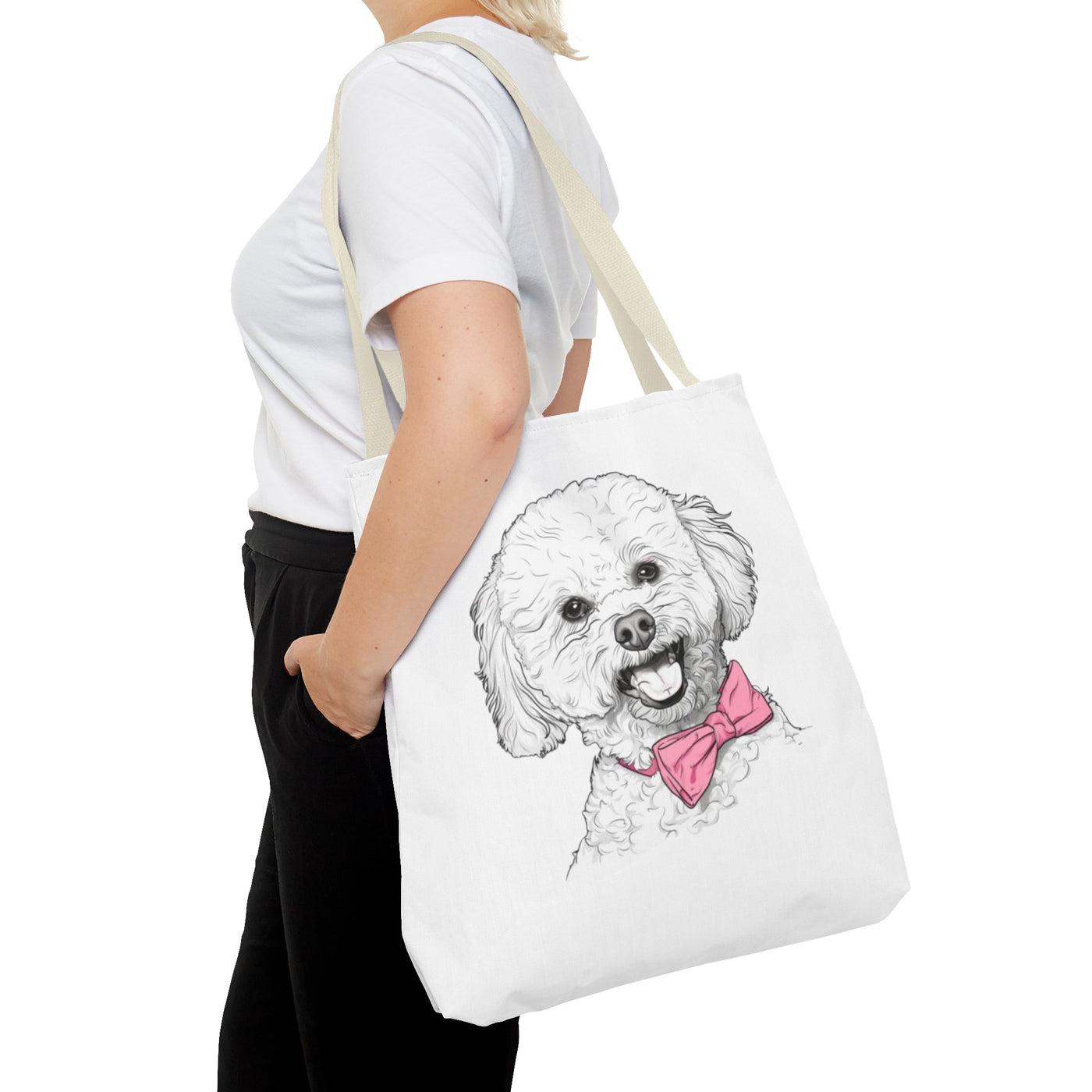 Poodle Tote Bag