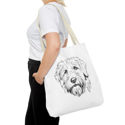 Black Russian Terrier Tote Bag