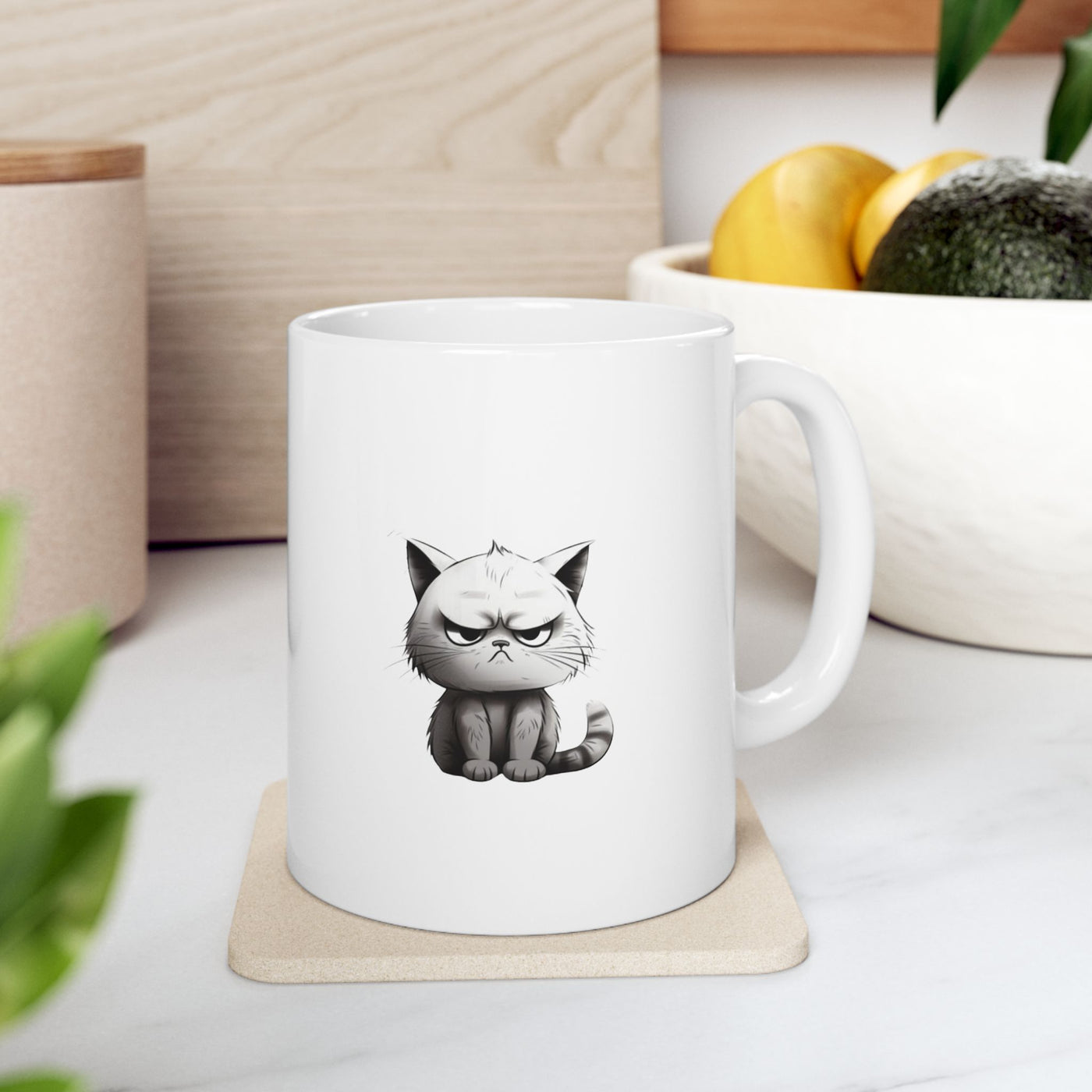 Angry Cat Mug