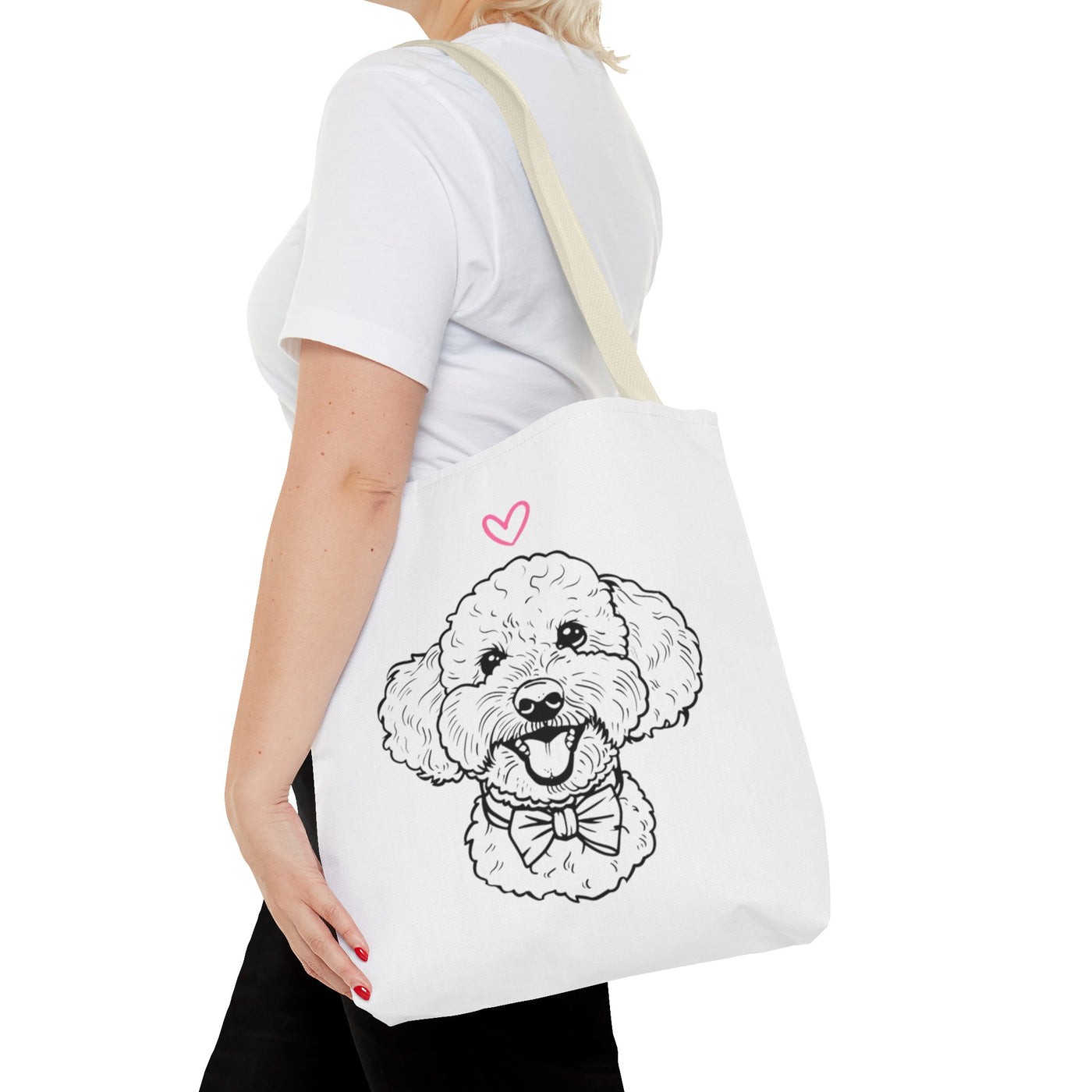 Poodle Tote Bag