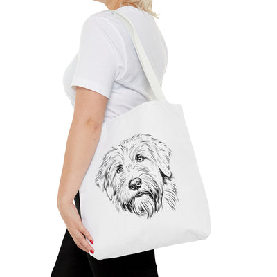 Black Russian Terrier Tote Bag