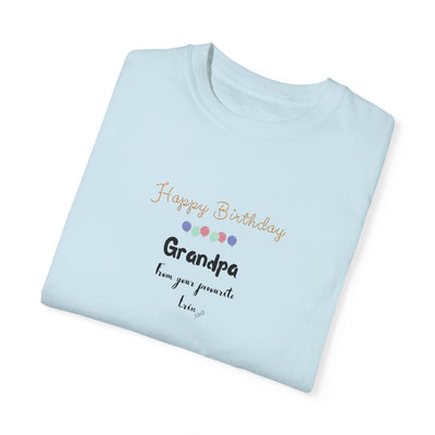 Personalized Name Happy Birthday Grandpa Tshirt