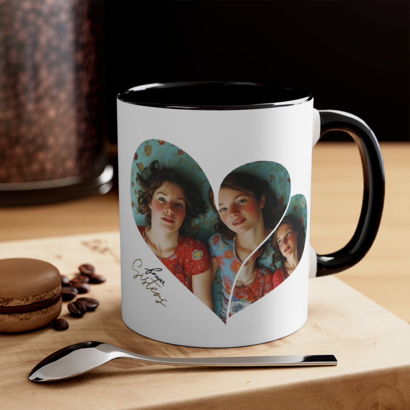 Sisters Photo Mug