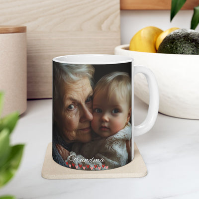 Custom Photo  Mug Grandma