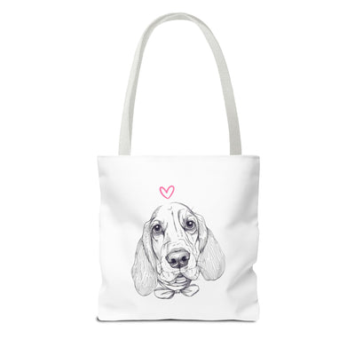 Basset Hound Tote Bag