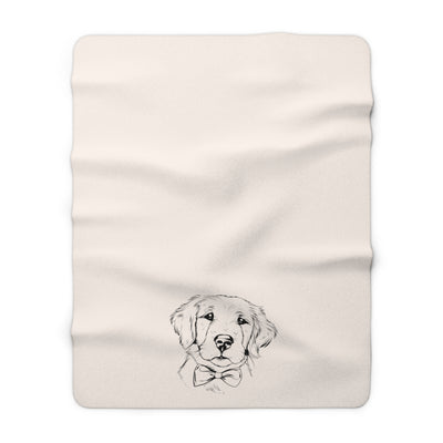 Labrador Sherpa Fleece Blanket