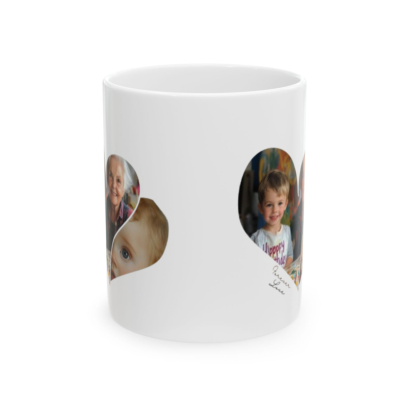 Grandmothers Photo Mug x 2 photos per mug