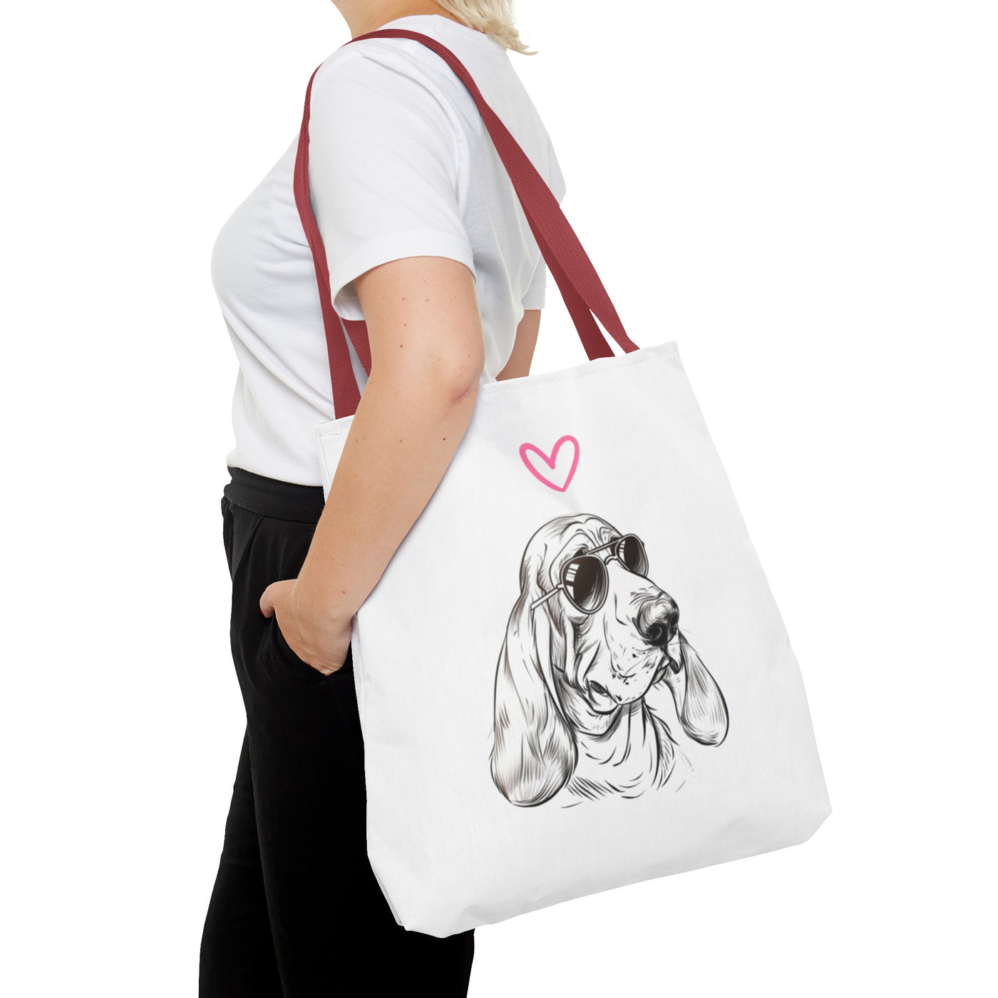 Basset Hound Tote Bag