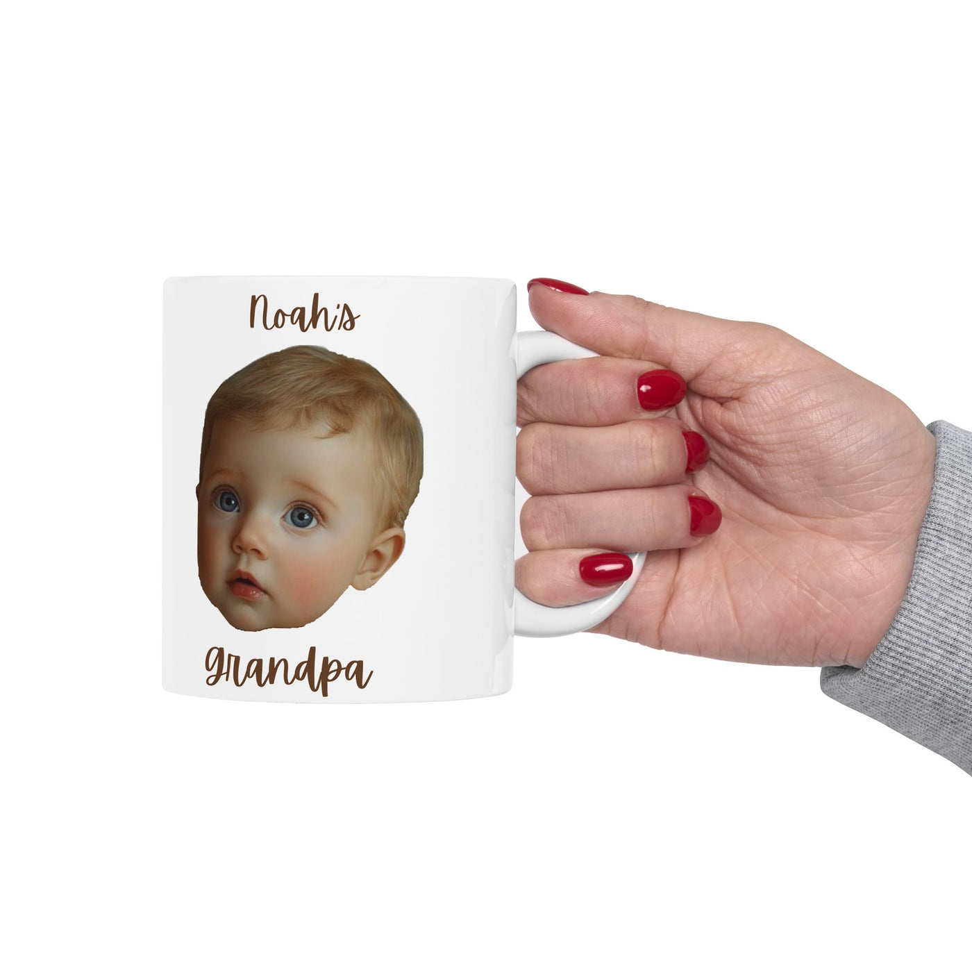 Photo Personalized Grandpa Mug