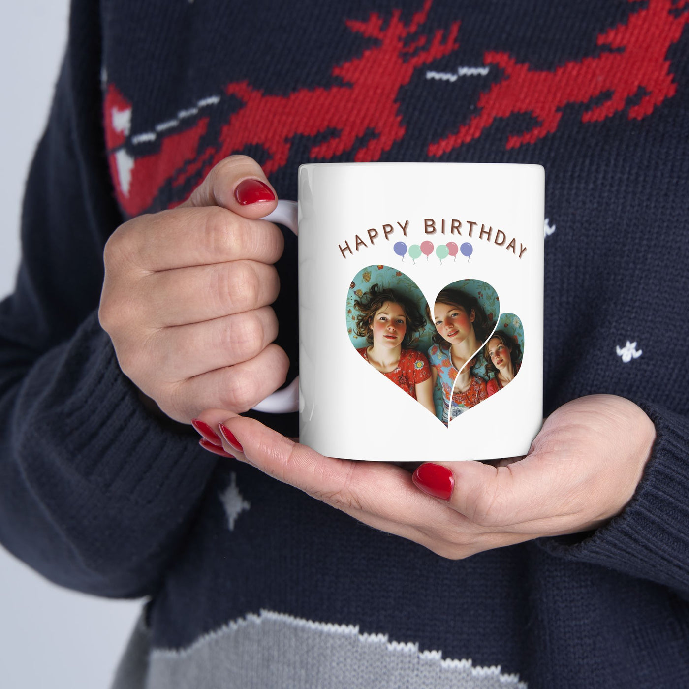 Happy Birthday Photo Mug