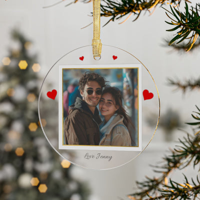 Custom Photo Car Ornament