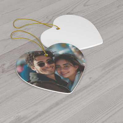 Couple Custom Photo Ornament