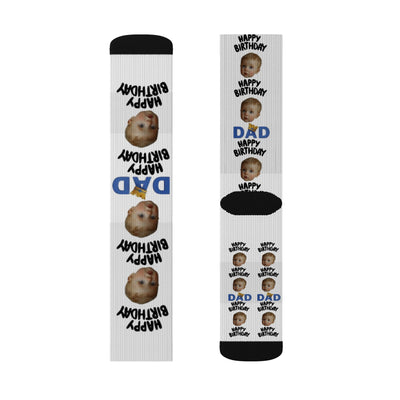 Personalized Face Socks Dad Gift