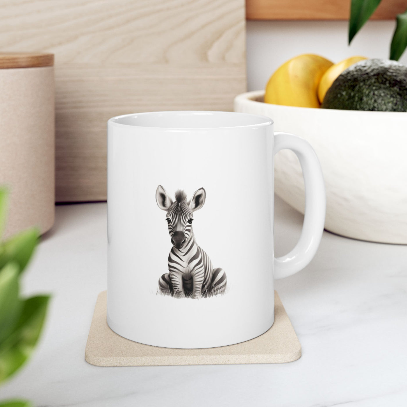 Zebra Coffee Mug