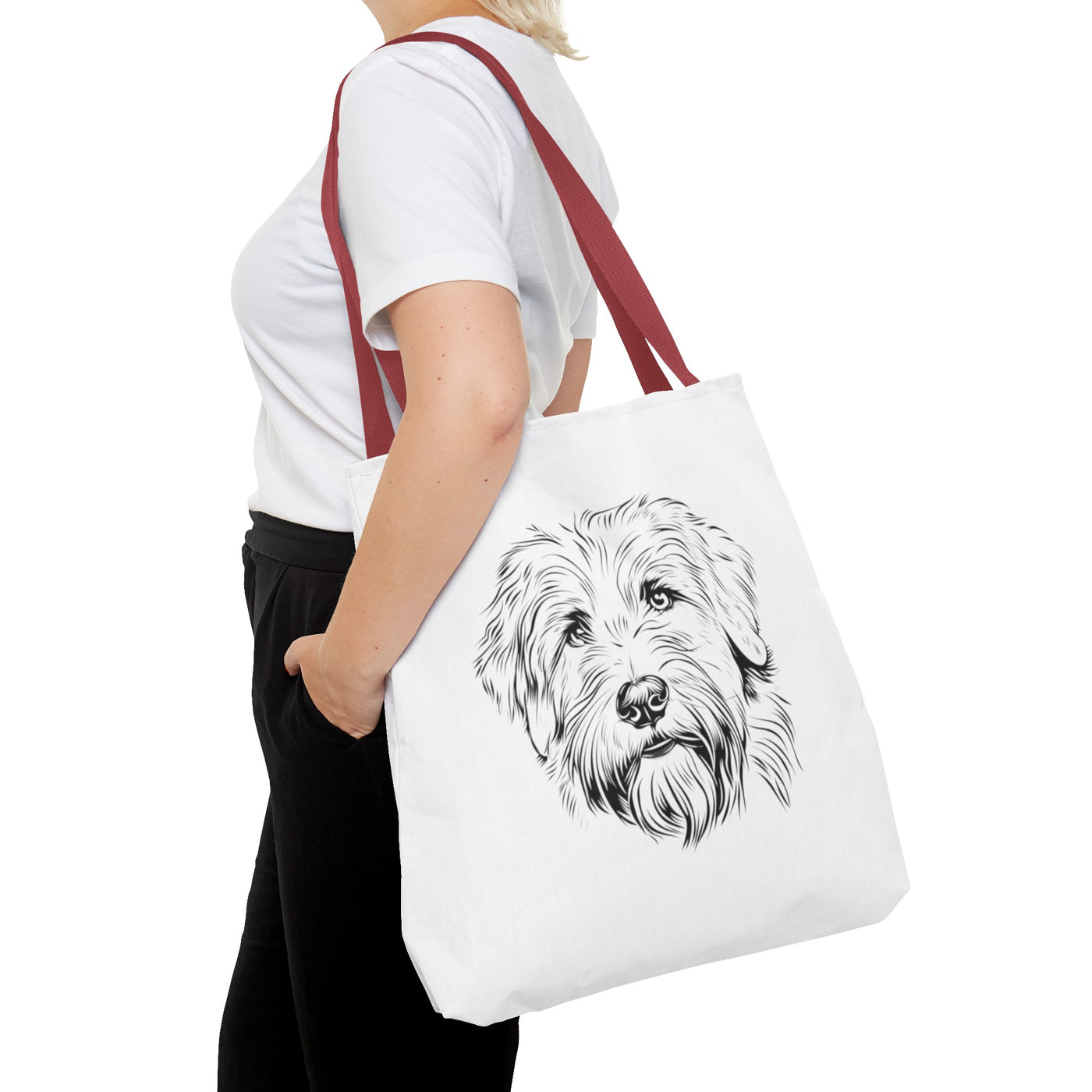 Black Russian Terrier Tote Bag