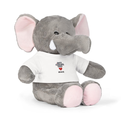 Personalized Name Grandma Plush Toy with T-Shirt