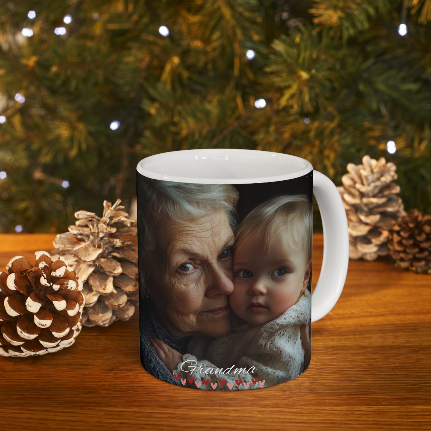 Custom Photo  Mug Grandma