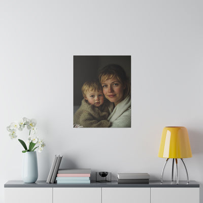 Photo Mom Matte Canvas, Stretched, 0.75"