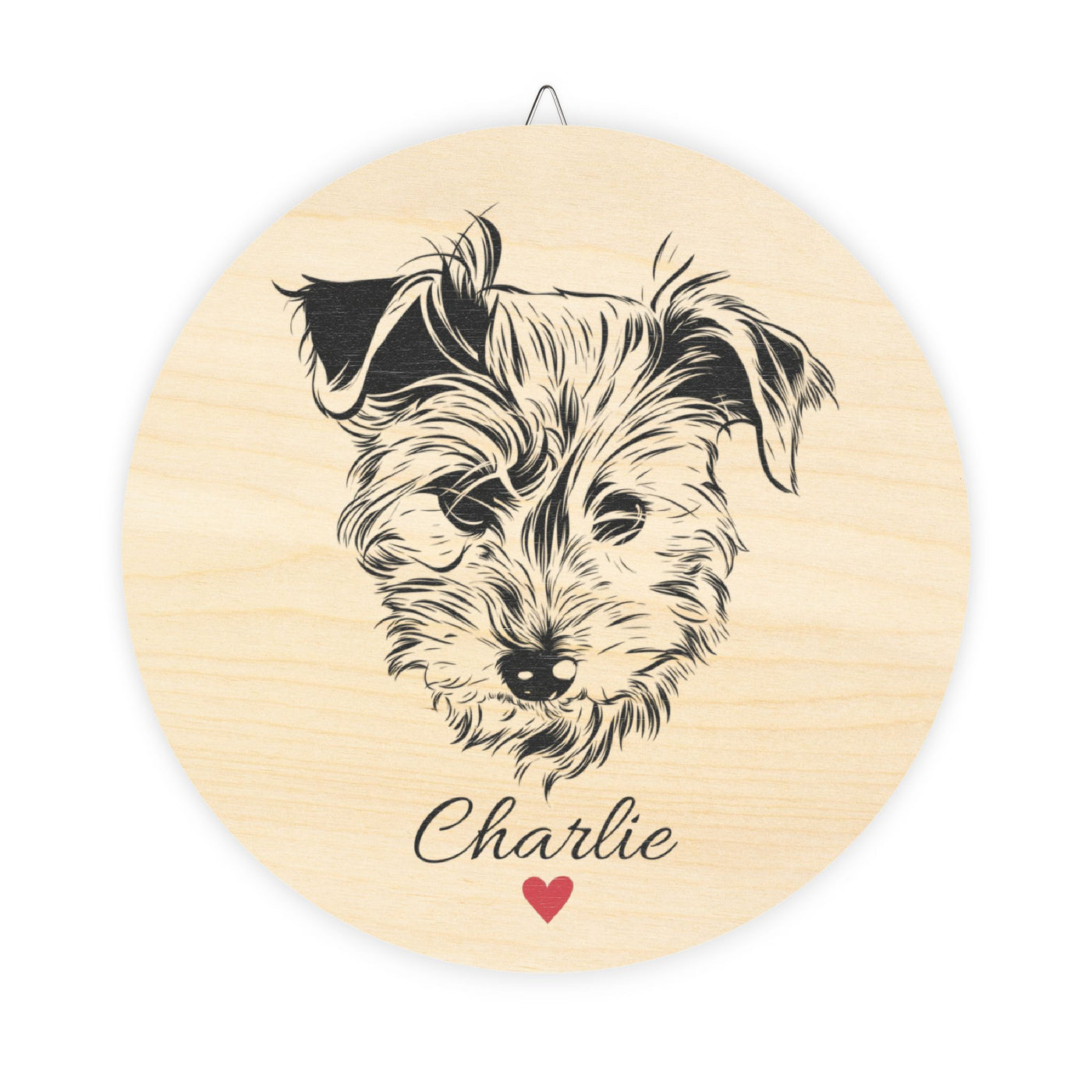 Pet Portrait Wall Wood Signs