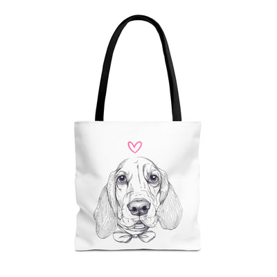 Basset Hound Tote Bag