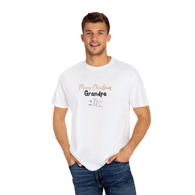 Personalized Name Christmas Grandpa Tshirt