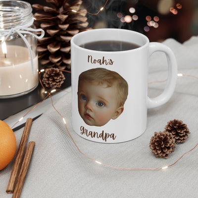 Photo Personalized Grandpa Mug