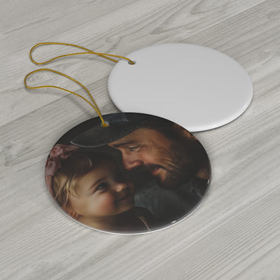 Dad Custom Photo Ornament